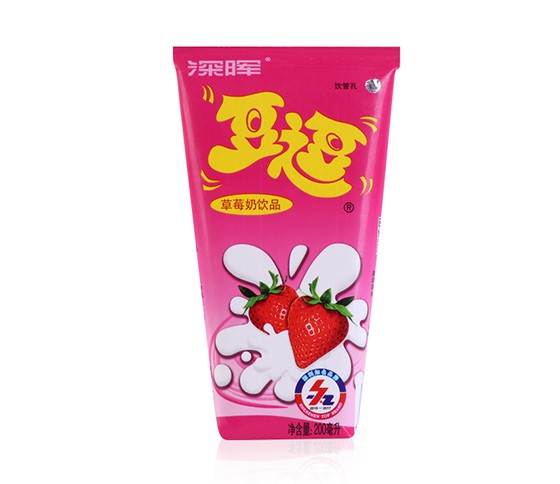 草莓奶飲品